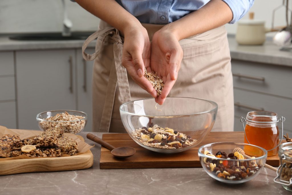 Hausgemachte gesunde Snacks